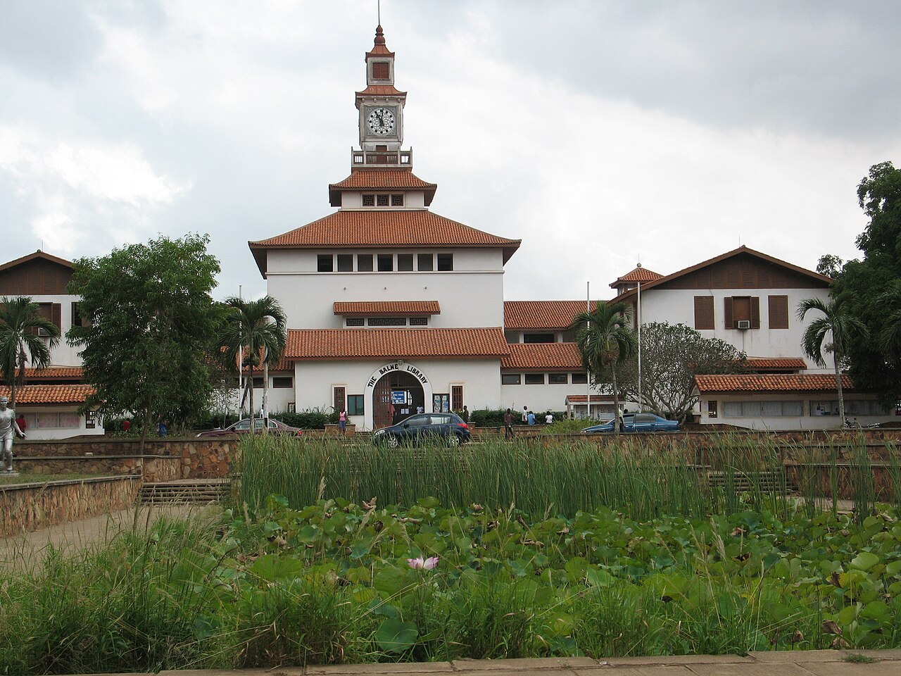 Visuel d’illustration : Bibliothèque Balme de l’Université du Ghana, sur le campus de Legon à Accra
